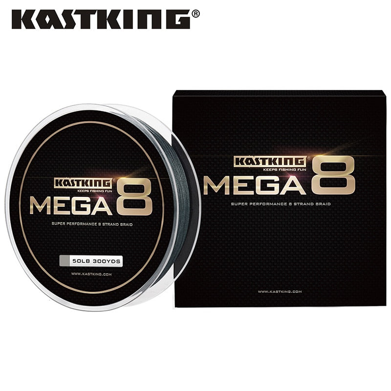 BenTrod KastKing Mega8 Strong 137M 274M 457M 8 Strand Weaves PE Braided Fishing Line Multifilament 10LB 15LB 20LB 25LB 30LB 40LB 80LB