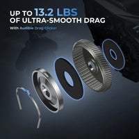 Kestrel Ultimate Bait Finesse System Baitcasting Reel