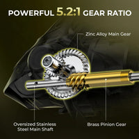 Spartacus Defender Twin-Tip Spinning Rod and Reel Combo