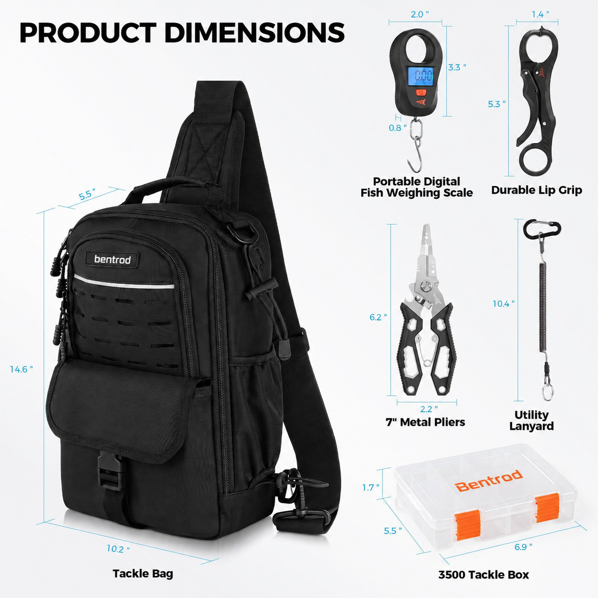 Everyday Essential Fishing Backpack & Tool Set