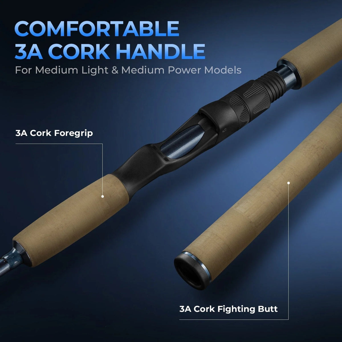ReKon Saltwater Spinning Fishing Rod and Reel Combo