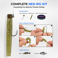 Superpower Braided Fishing Line and Lure Kit