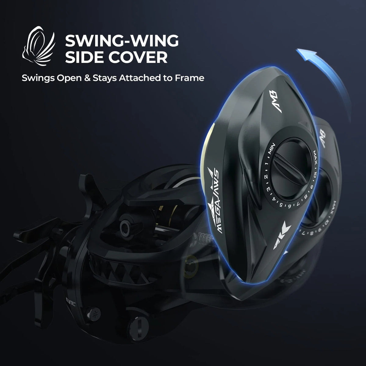 MegaJaws Elite Baitcasting Reels