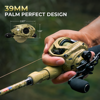 Spartacus Defender Twin-Tip Baitcaster Rod and Reel Combo