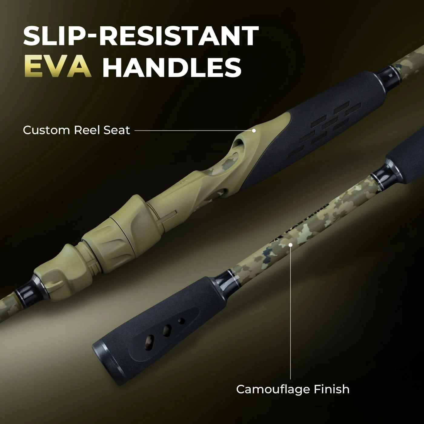Spartacus Defender Twin-Tip Spinning Rod and Reel Combo