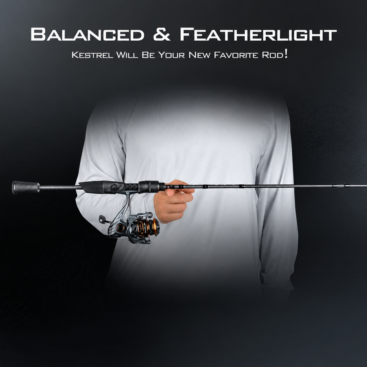 Kestrel SFS Spinning Fishing Rod and Reel Combo
