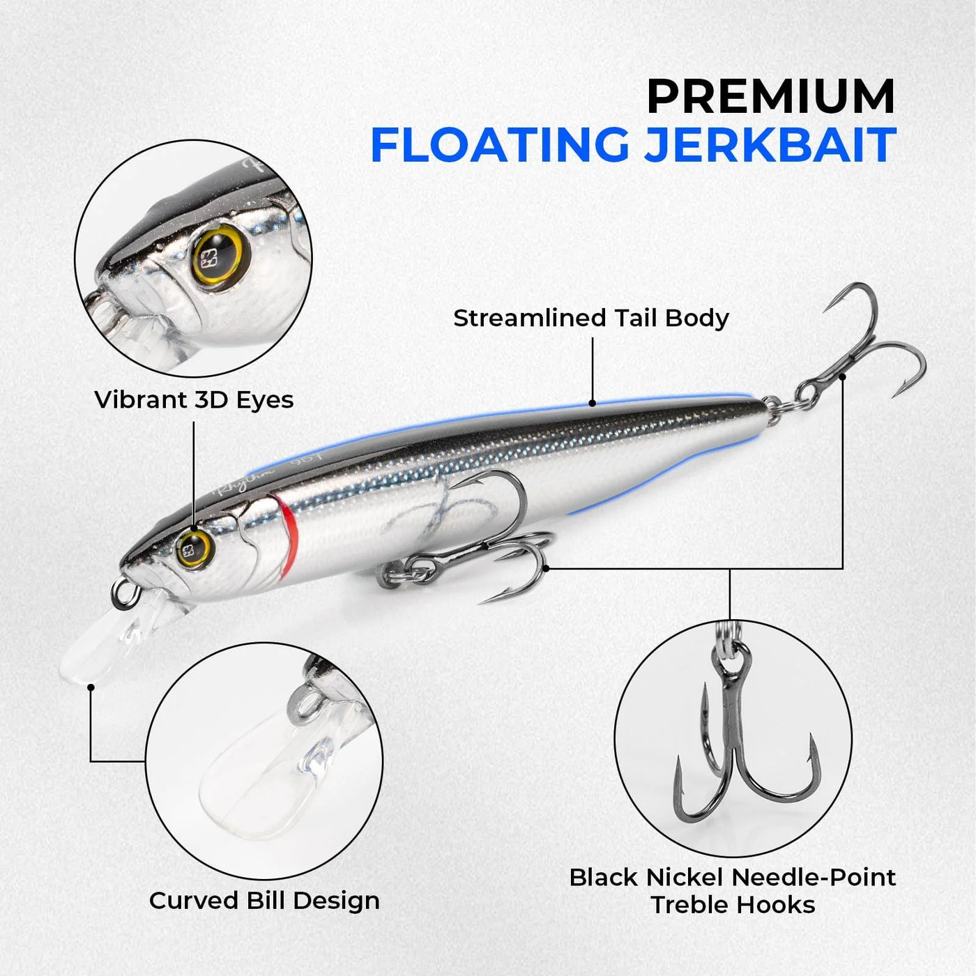 Superpower Braided Fishing Line and Lure Kit