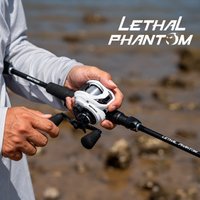 Lethal Phantom Twin-Tip Baitcaster Rod and Reel Combo