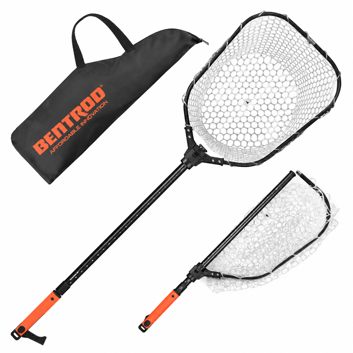 Brutus Foldable Extendable Fishing Net With Boat Hook