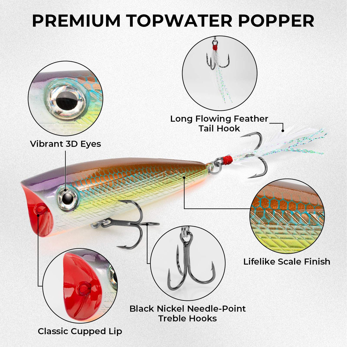 Superpower Braided Fishing Line and Lure Kit