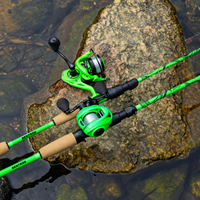 Zephyr Dual-tip Baitcaster Rod and Reel Combo