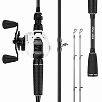 Lethal Phantom Twin-Tip Baitcaster Rod and Reel Combo