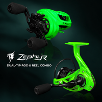 Zephyr Dual-tip Spinning Fishing Rod and Reel Combo