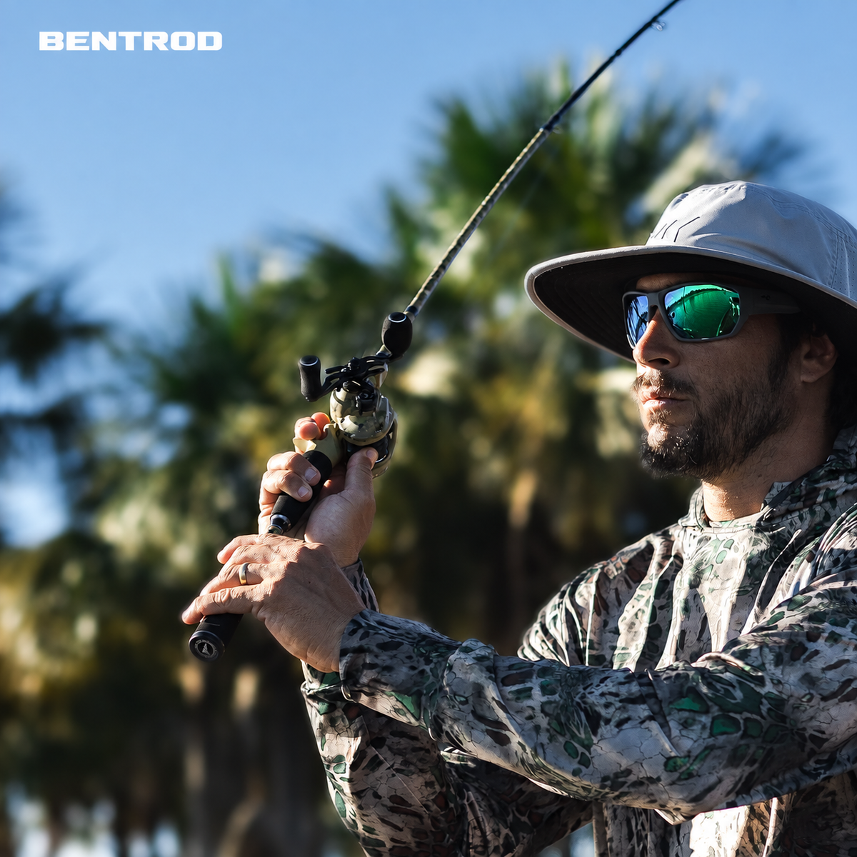 Spartacus Defender Twin-Tip Baitcaster Rod and Reel Combo