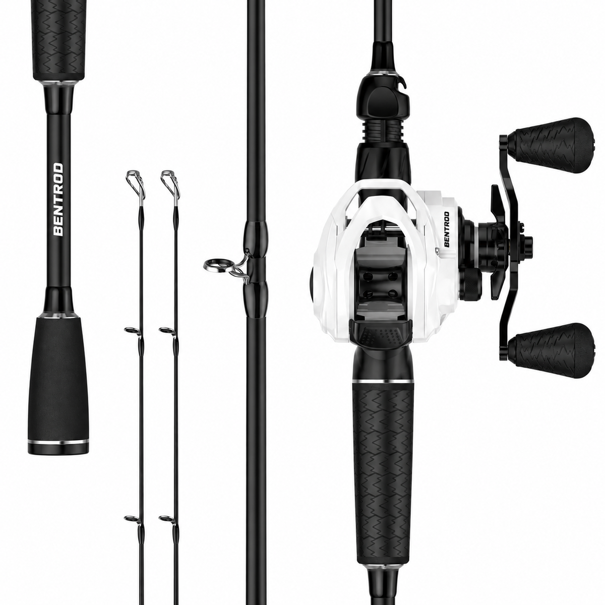 Lethal Phantom Twin-Tip Baitcaster Rod and Reel Combo
