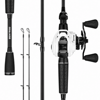 Lethal Phantom Twin-Tip Baitcaster Rod and Reel Combo