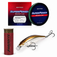 Superpower Braided Fishing Line and Lure Kit