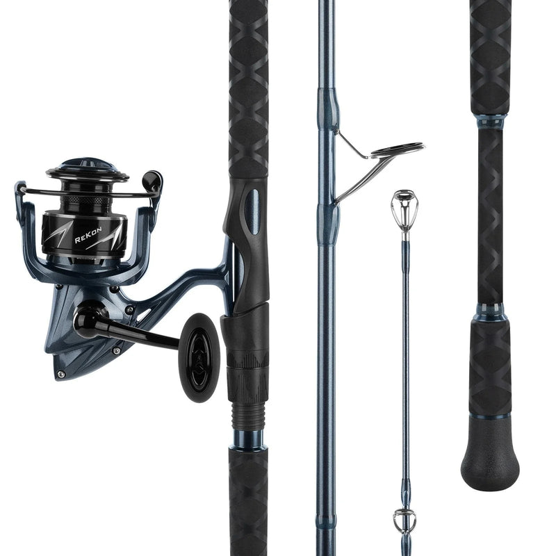 ReKon Saltwater Spinning Fishing Rod and Reel Combo