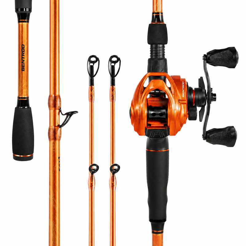Lethal Blaze Twin-Tip Baitcaster Rod and Reel Combo