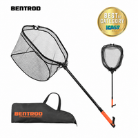 Brutus Foldable Extendable Fishing Net With Boat Hook