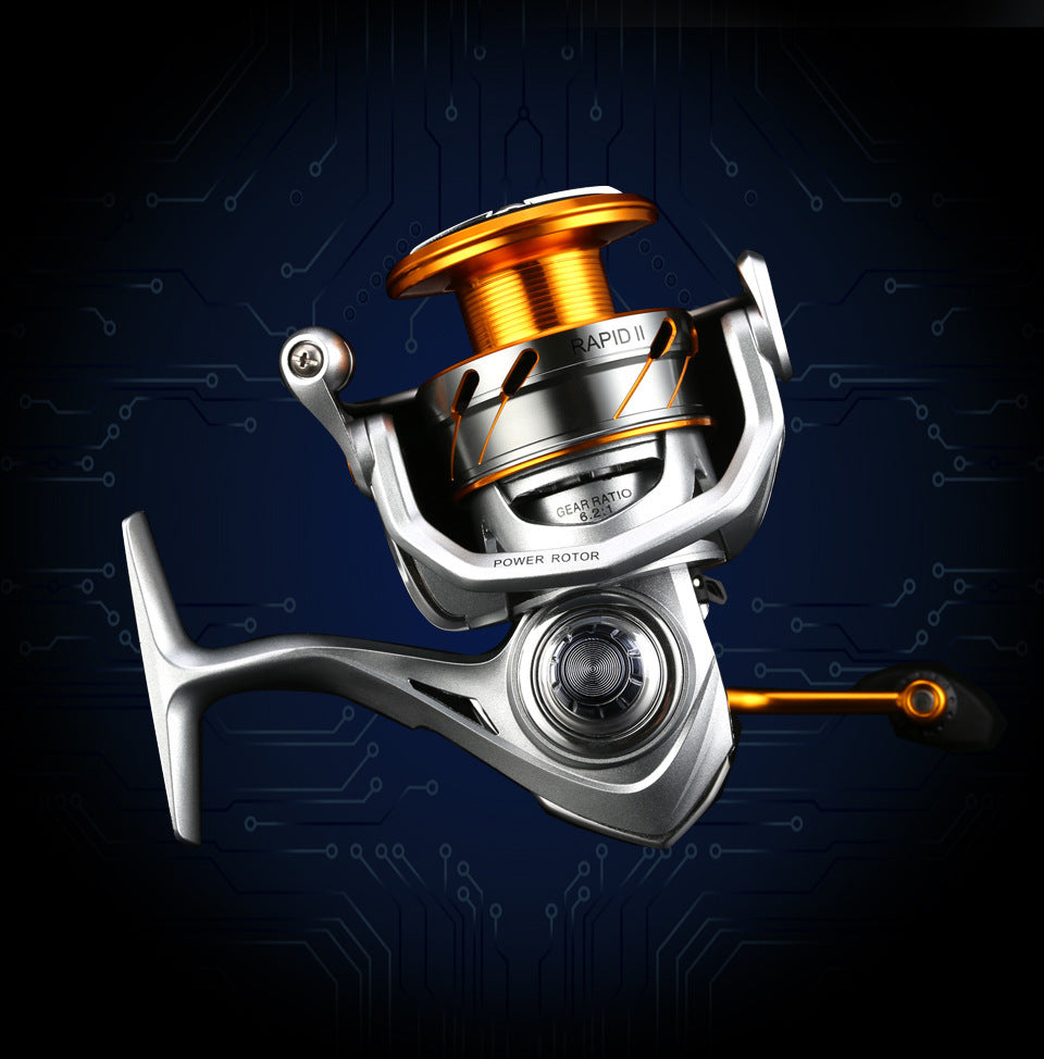 BenTrod All Metal Long Cast Speed Ratio Fishing Reel