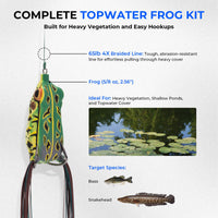 Superpower Braided Fishing Line and Lure Kit