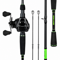 Zephyr Dual-tip Baitcaster Rod and Reel Combo