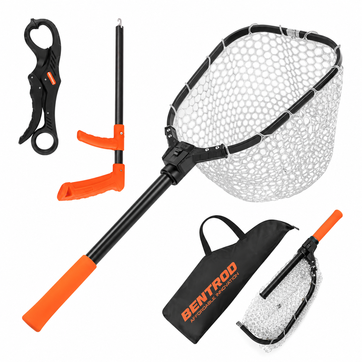 Brutus Foldable Extendable Fishing Net