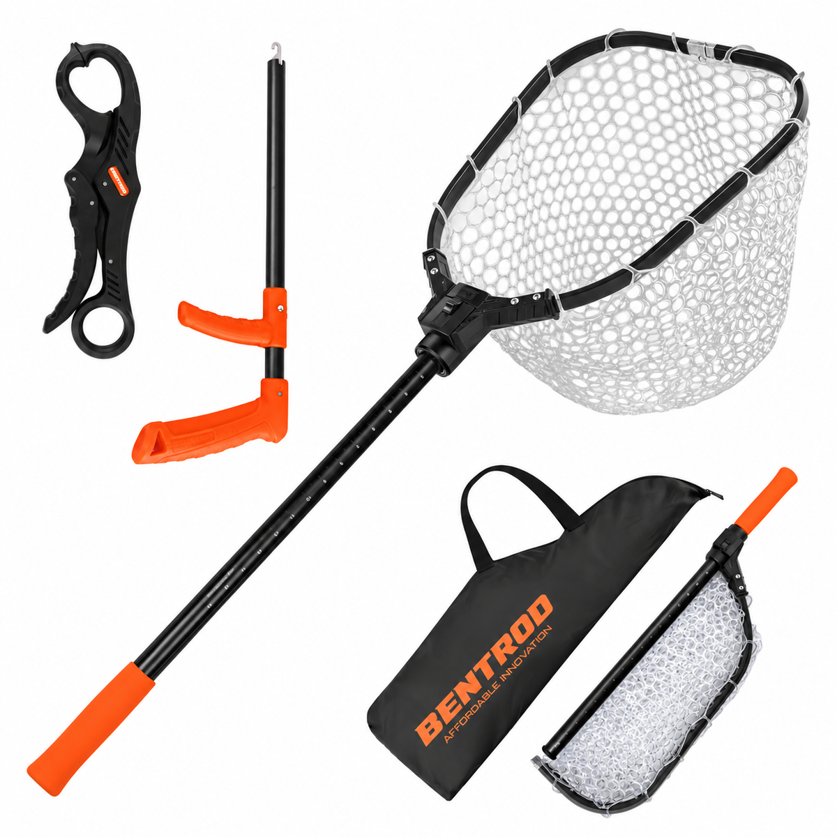 Brutus Foldable Extendable Fishing Net