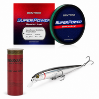 Superpower Braided Fishing Line and Lure Kit