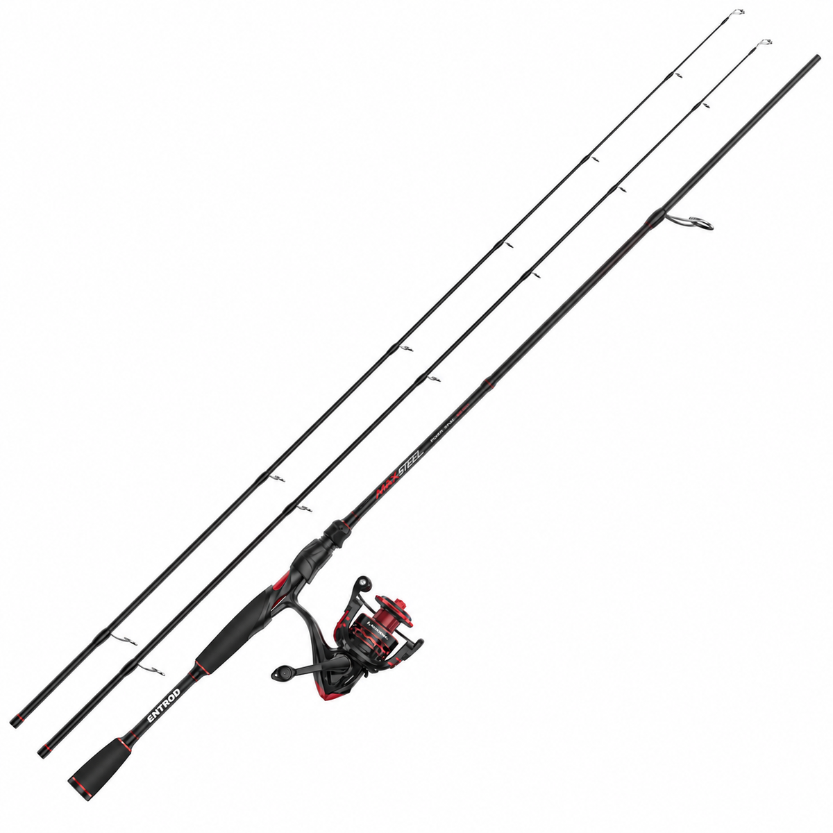 MaxSteel Twin-Tip Spinning Rod and Reel Combo