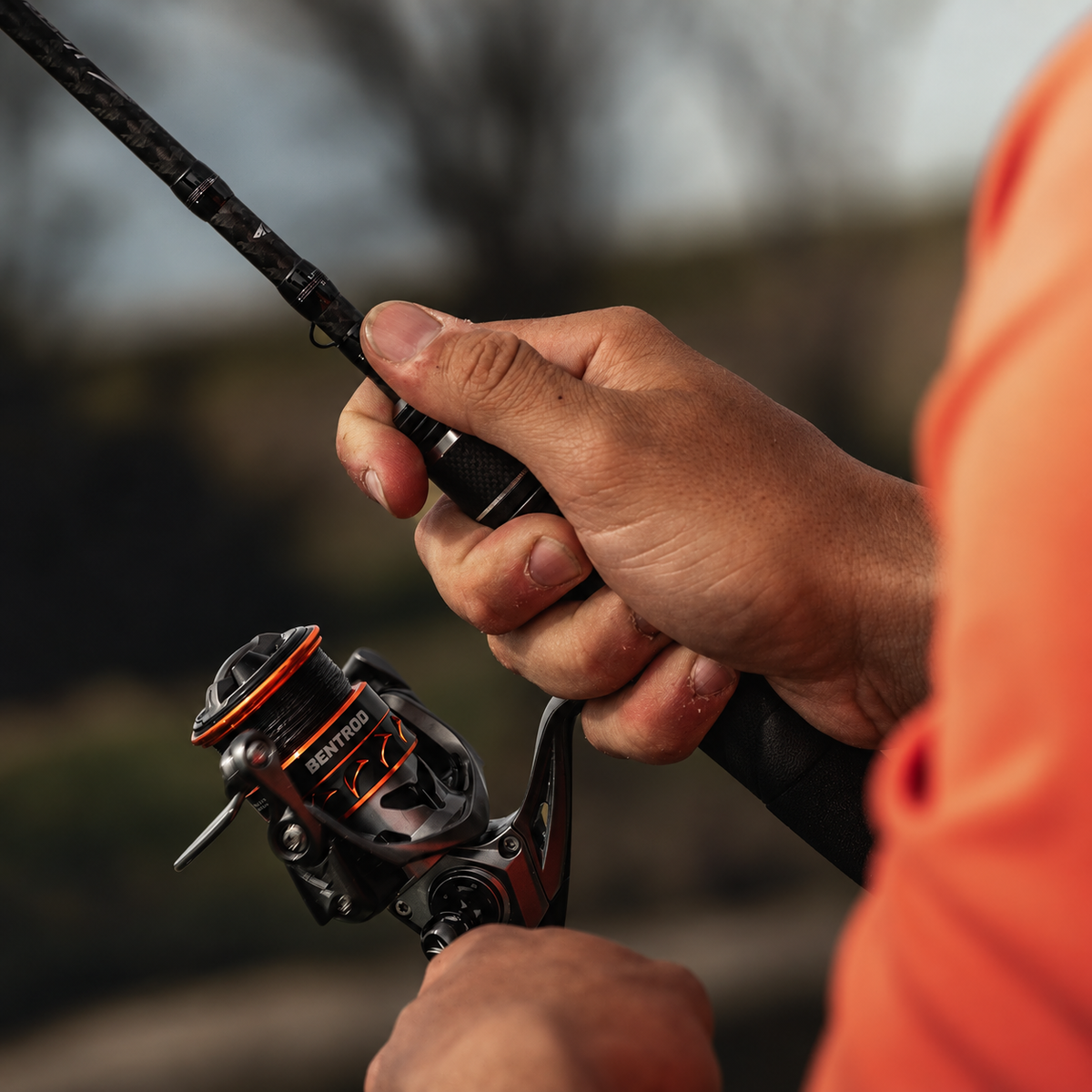 Kestrel SFS Spinning Fishing Rod and Reel Combo
