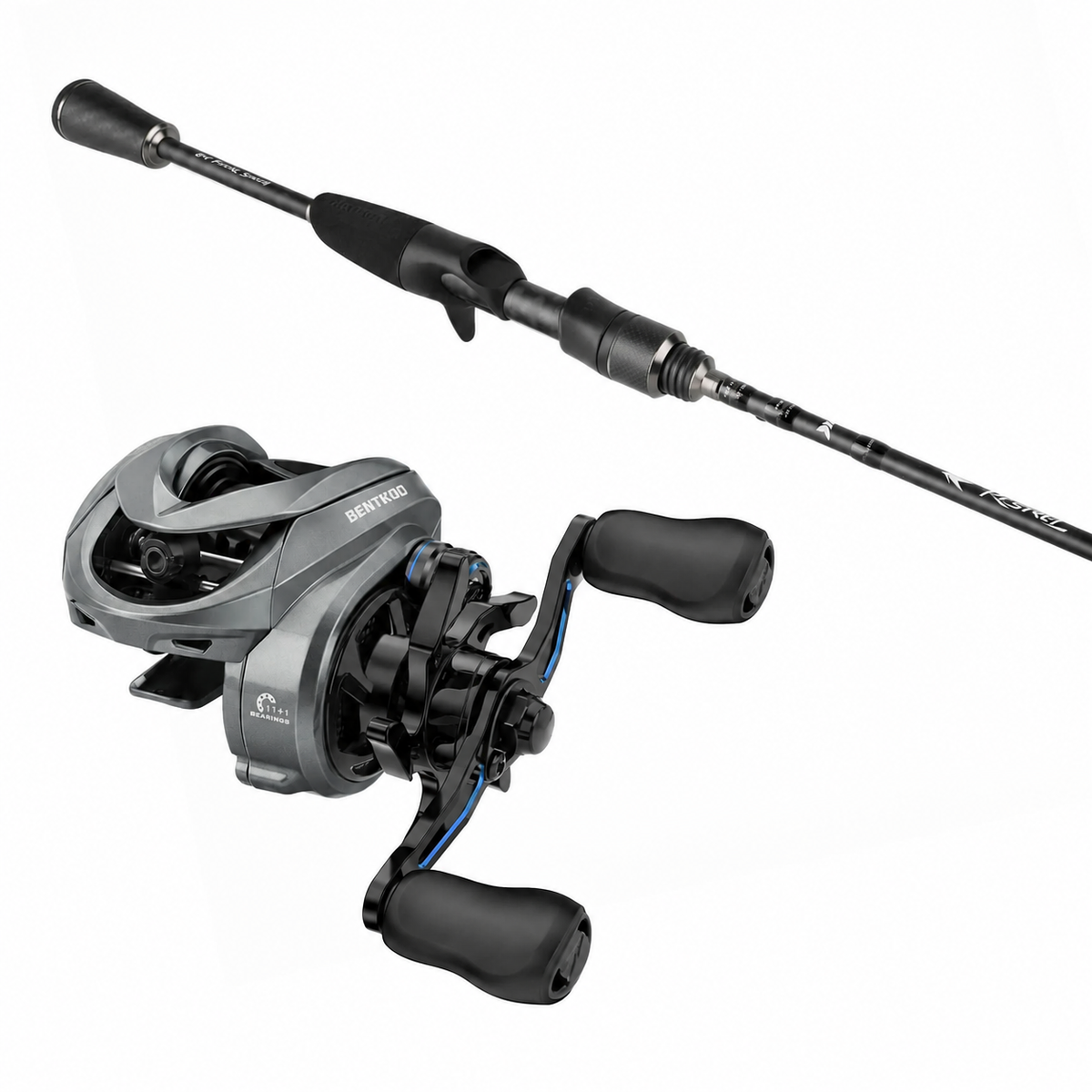 Kestrel BFS Baitcaster Rod and Reel Combo