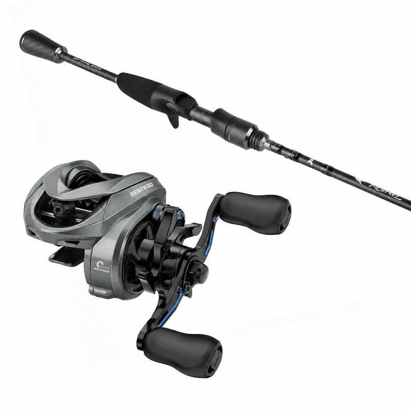 Kestrel BFS Baitcaster Rod and Reel Combo