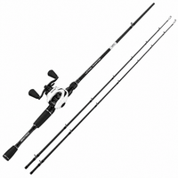 Lethal Phantom Twin-Tip Baitcaster Rod and Reel Combo