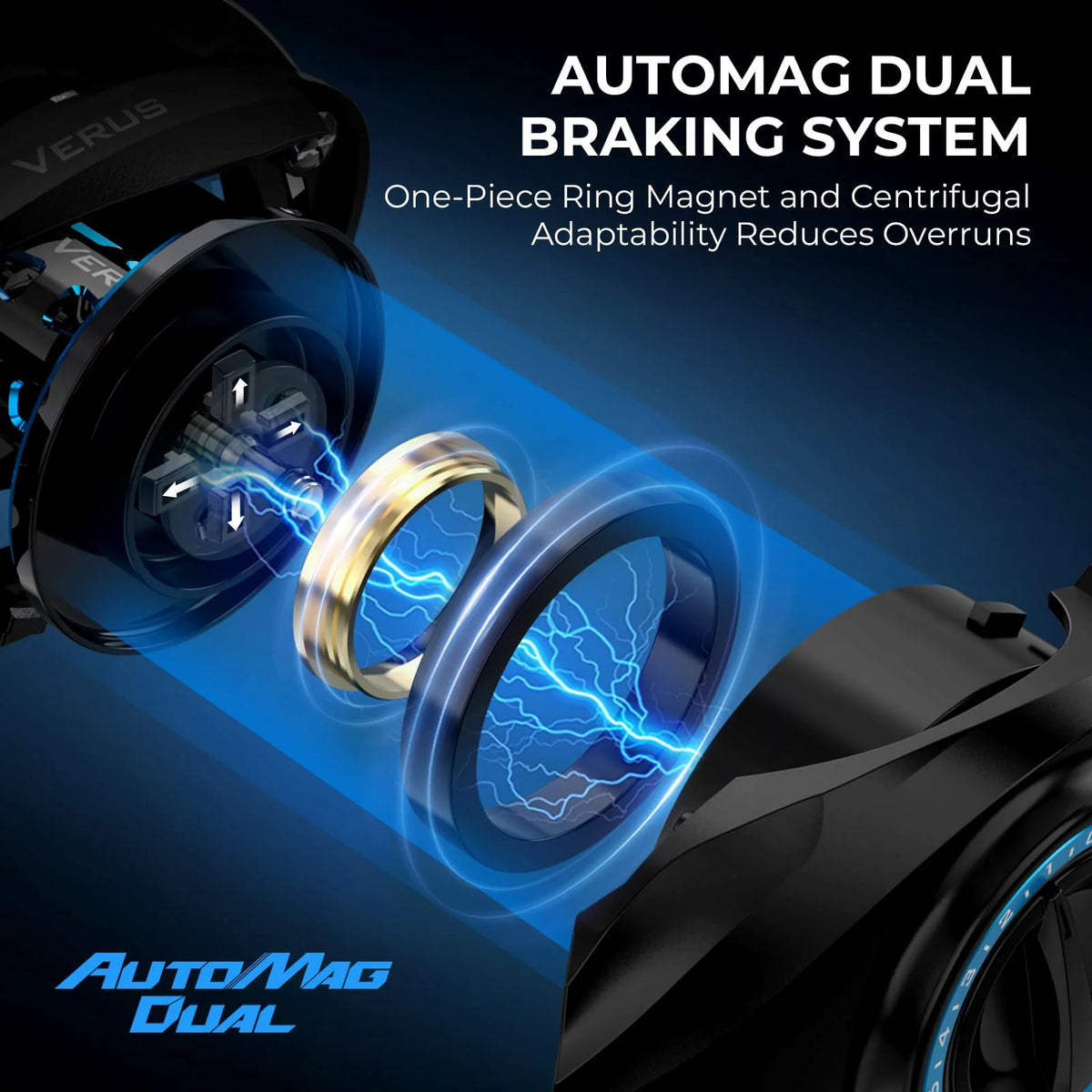 Verus Baitcasting Reel - Upgraded Version