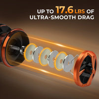 Lethal Blaze Twin-Tip Spinning Fishing Rod and Reel Combo