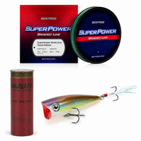 Superpower Braided Fishing Line and Lure Kit