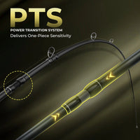 Spartacus Defender Twin-Tip Baitcaster Rod and Reel Combo