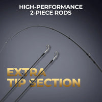 Lethal Phantom Twin-Tip Baitcaster Rod and Reel Combo