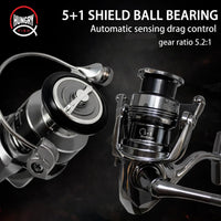 Hungry Fish Traveler Pro Spinning Fishing Reel
