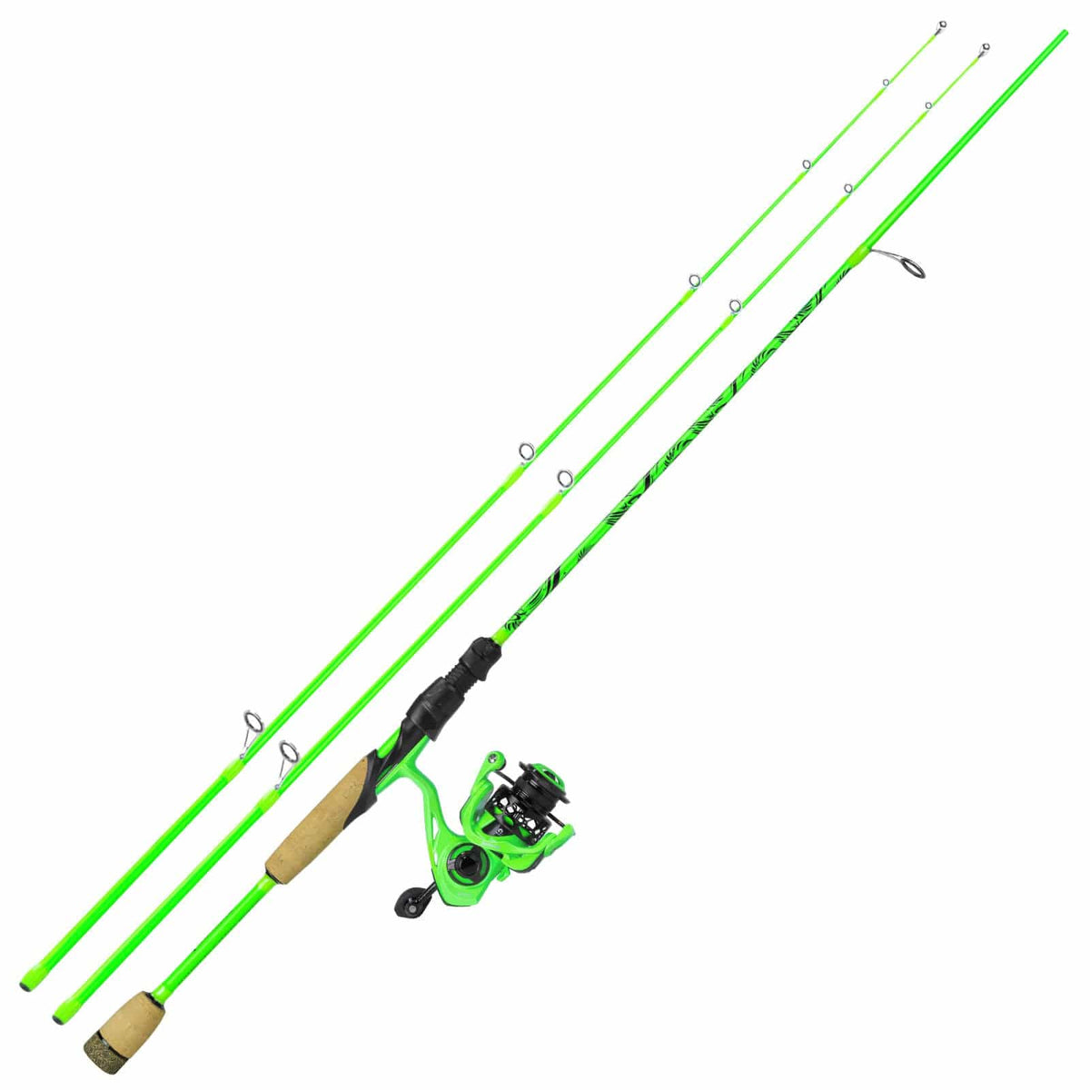 Zephyr Dual-tip Spinning Fishing Rod and Reel Combo