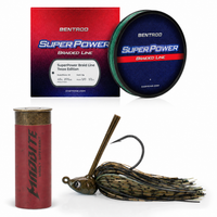 Superpower Braided Fishing Line and Lure Kit