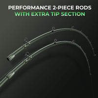 Spartacus II Twin-Tip Baitcaster Rod and Reel Combo