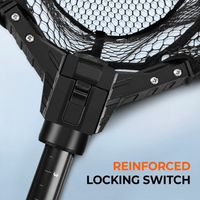 Brutus Foldable Extendable Fishing Net With Boat Hook