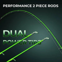 Zephyr Dual-tip Spinning Fishing Rod and Reel Combo