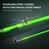 Zephyr Dual-tip Baitcaster Rod and Reel Combo