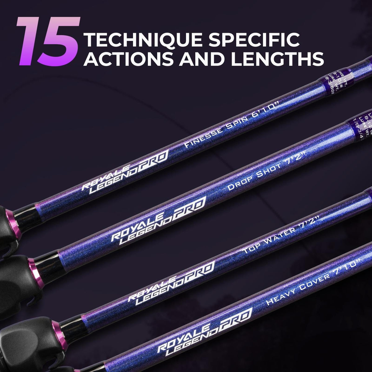 Royale Legend Pro Casting Rods