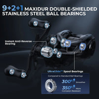 Kestrel Ultimate Bait Finesse System Baitcasting Reel