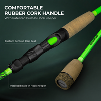 Zephyr Dual-tip Baitcaster Rod and Reel Combo